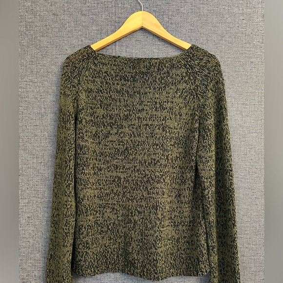 Women’s Susan Bristol XL Forest Green Crew Neck Sweater - Picture 4 of 5